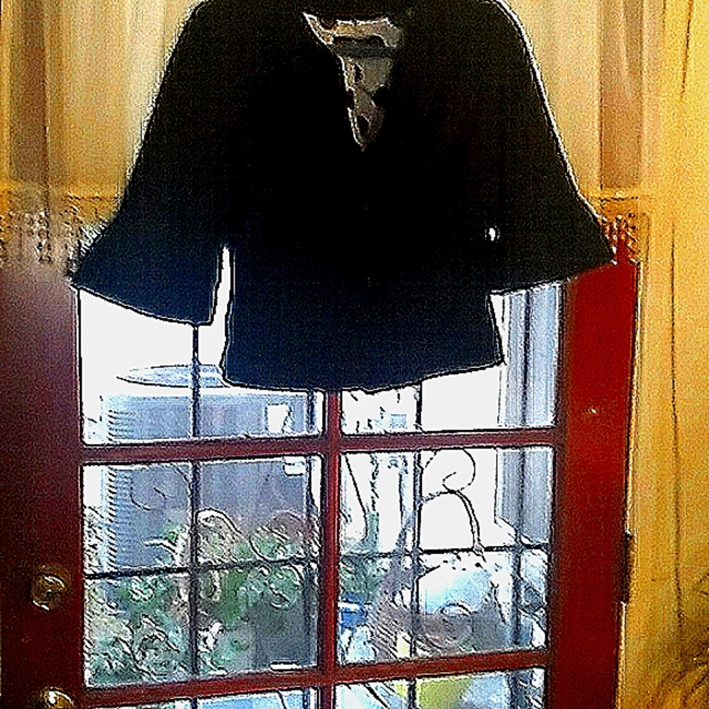 Sandro women black jacket size M